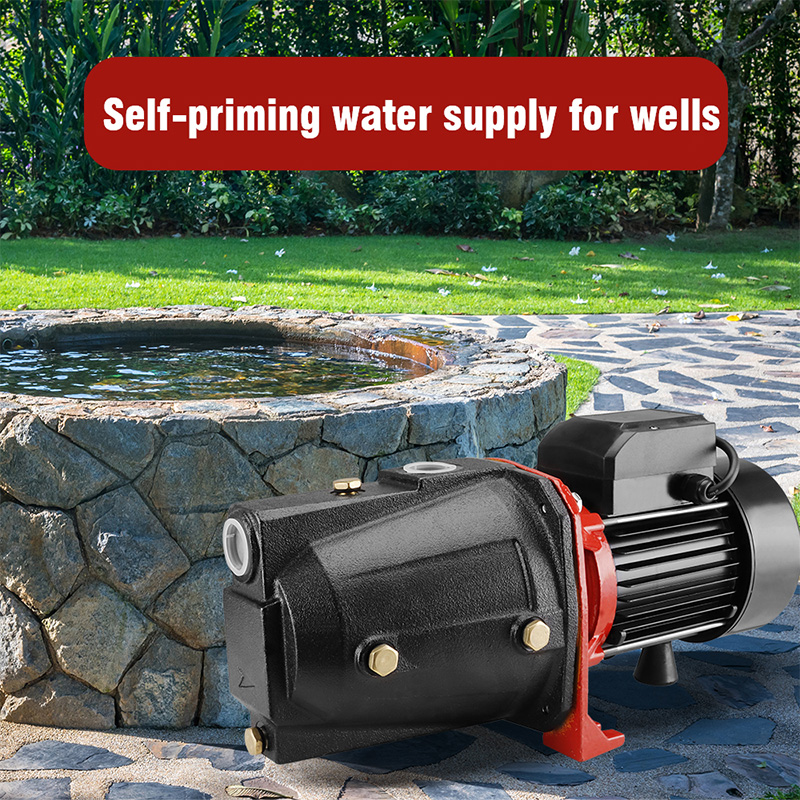 0.75Hp Electric Cast Iron Surface Booster Irrigation Self-Priming Jet Pump